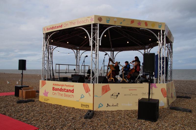 BandStand on the Beach - Snape Music - Aldeburgh Festival June 2019
